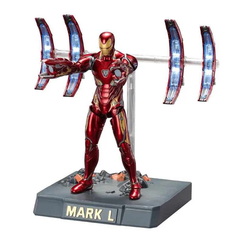 zd toys Marvel Iron Man Action Figure MK50 Floating Cannon Scene Set 1/10 scale With lots of accessories Collectable Toy