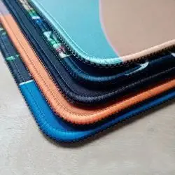 Customize LOGO and Size China Factory Grounding Mat 23*25cm Home Mouse Pad with Grounding Cord Earthed Grounding Black Mat