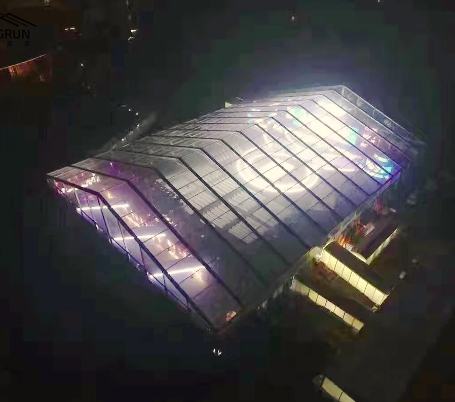 20x30m Outdoor Clear Span  Event Marquee Tent Transparent Wedding Party Tente