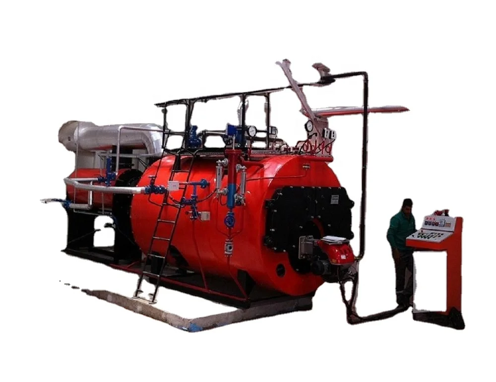 Парогенератор высокого качества, горизонтальный стиль, промышленный ключевой элемент, газовое дизельное топливо, сертификация CE, бойлеры, горелки и детали