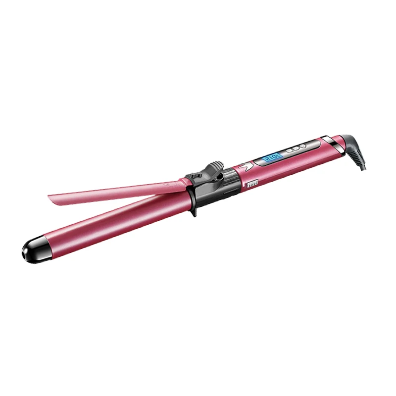 Salon Fashion Styling Tools Curling Iron Km-1718 Professional Curly Hair Curlers Wand with Temperature display