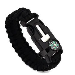 Custom Handmade Paracord Sport Multifunction Camping Safety Outdoor Survival Bracelet