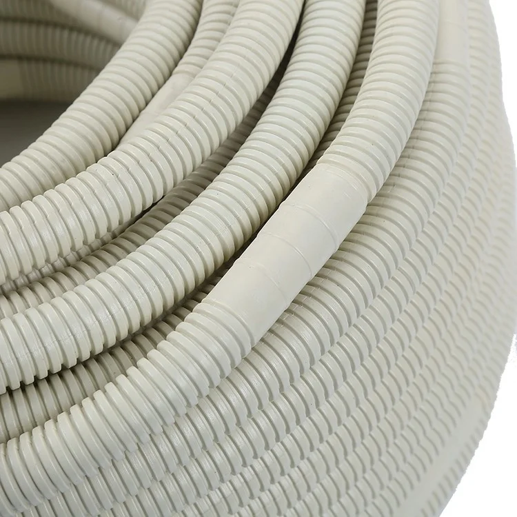 Different Sizes Air Conditioning Drain Hose Drain Pipe Split Air Conditioning Corrugated Flexible Drain Pipe