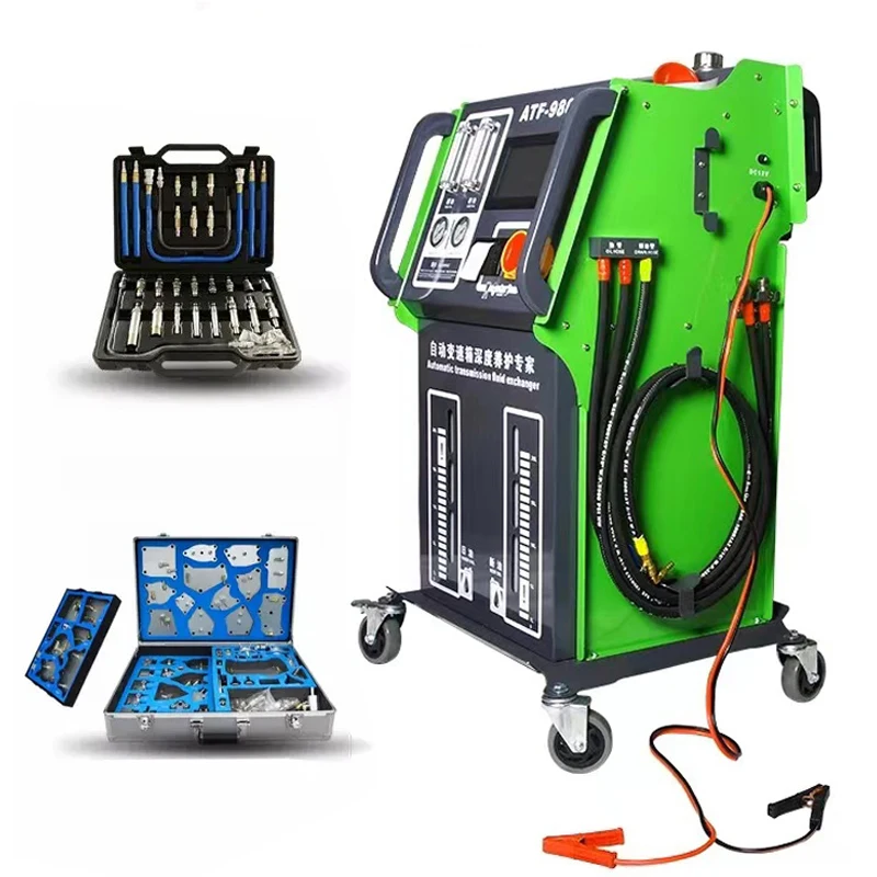 New style ATF-9800 Changer and cleaner machine  High quality transmission fluid exchange machine with ce