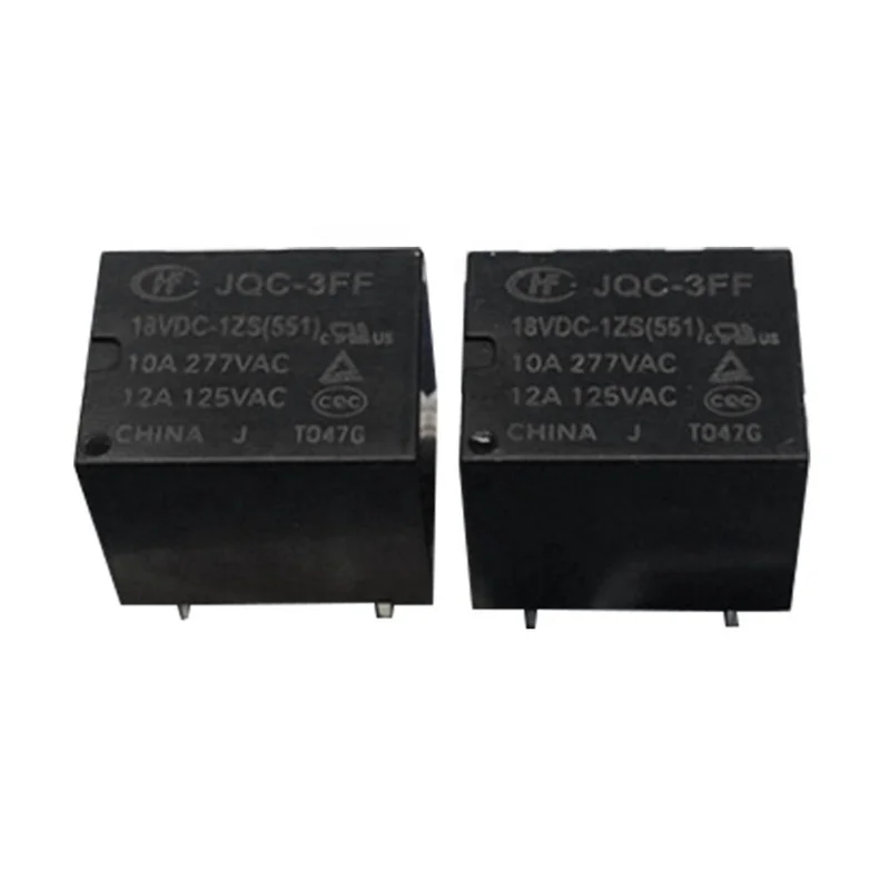 Новый оригинальный реле HF3FF-12V-1ZS JQC-3FF-005-1ZS 5-контактный разъем 24V T73 hongfa промышленное реле