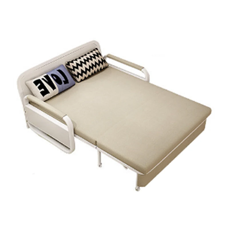 
High precision manufacturing living room furniture wooden folding sofa cum bed 