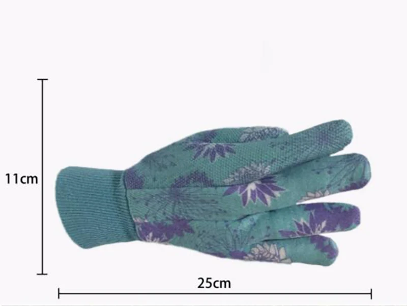 Wholesale Gardening Nylon Gloves Women Flower Printed Garden Working Gloves