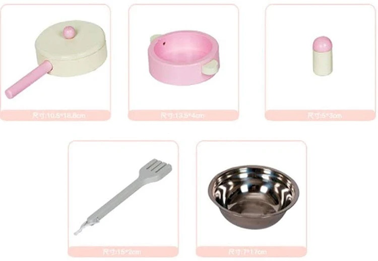 Kids Play Kitchen Set Educational Children Pretend Kitchen Boys Girls Pretend Toy Cooking Role Play Game Gift