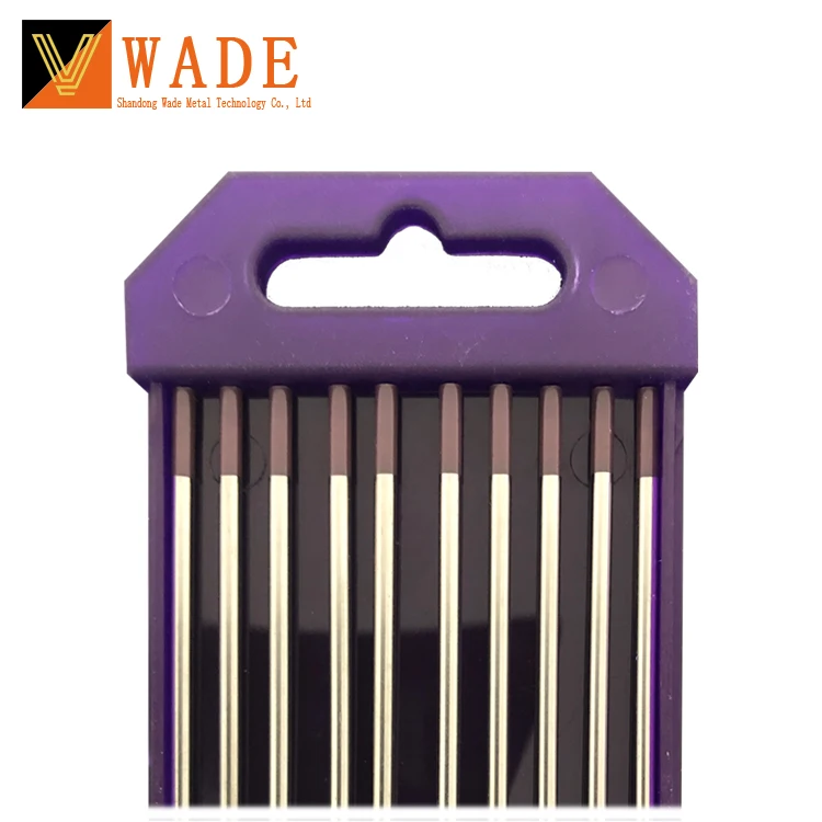 compound tungsten electrodes 2/25` x 6` WE3 /WS2  purple  for TIG arc welding electrode