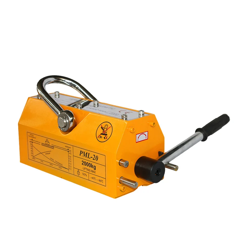 Hoisting Magnet Lifting Portable Magnetic Lift Crane 500kg 1ton 3ton Permanent Magnetic Lifter