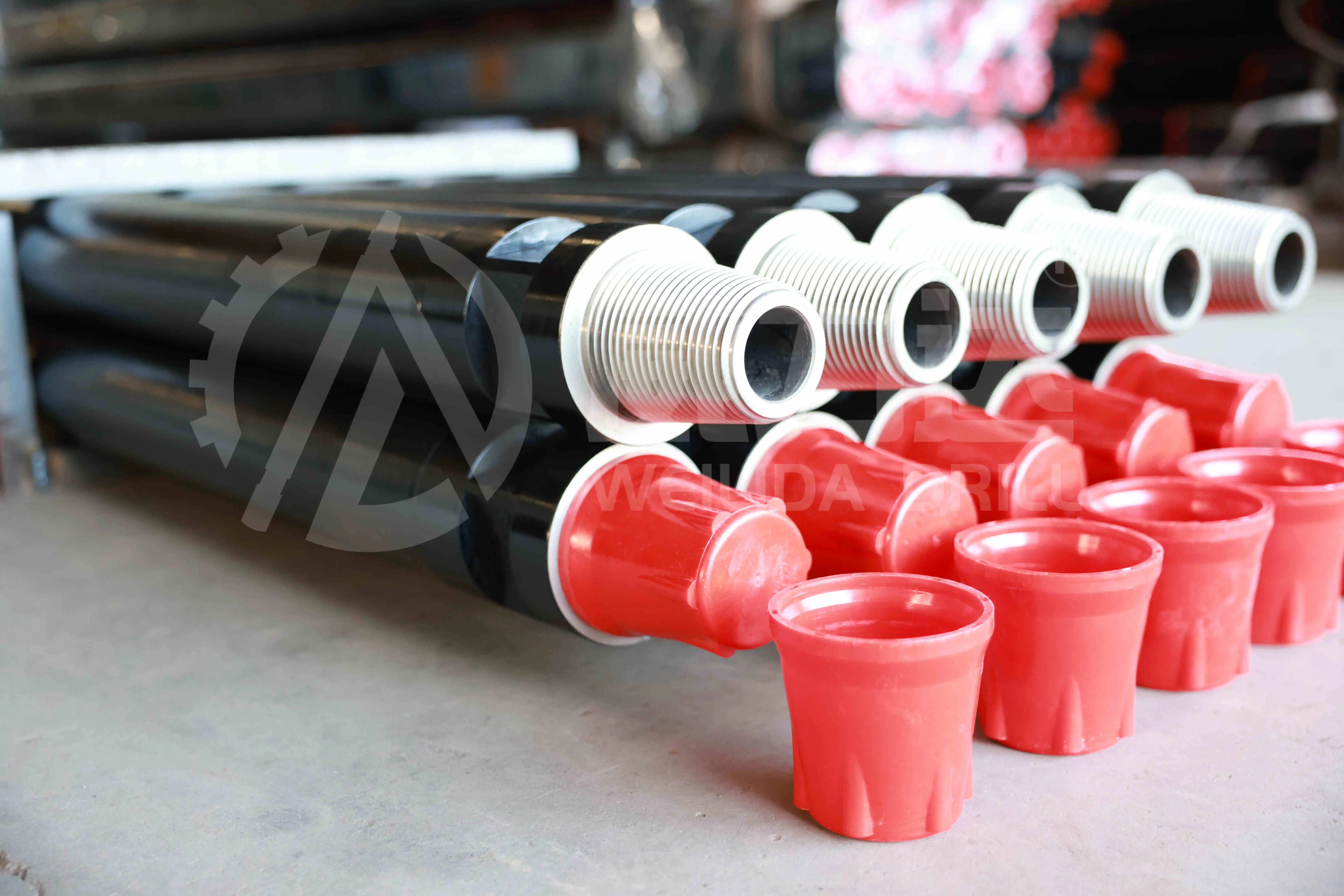 Perfect Quality DTH Pipe and Box-Pin Adapter for Down The Hole Drilling Drill Rod
