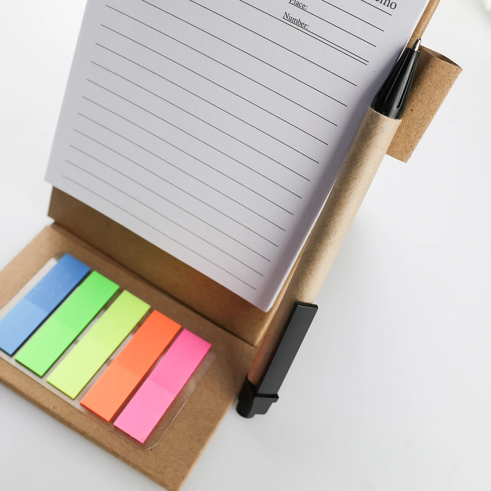 GemFully Stationery Creative 2024 Stick Note Writing Tablet Memo Pads Notepads Custom logo Printed for Office