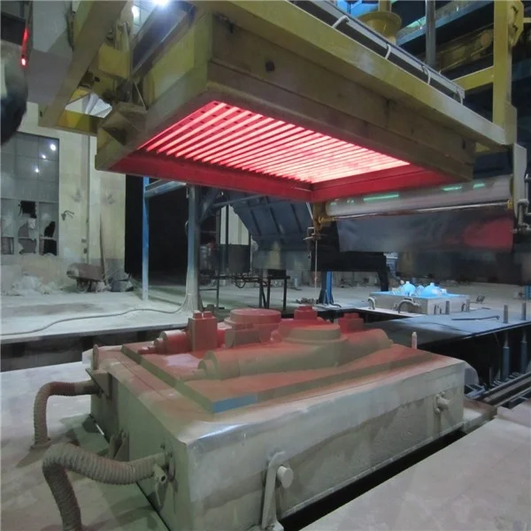 
Automatic v process line molding metal casting foundry machine 