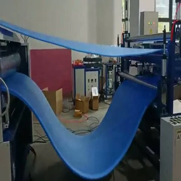 Video technical support free spare parts EPE Foam to Foam Thickening Machine Line