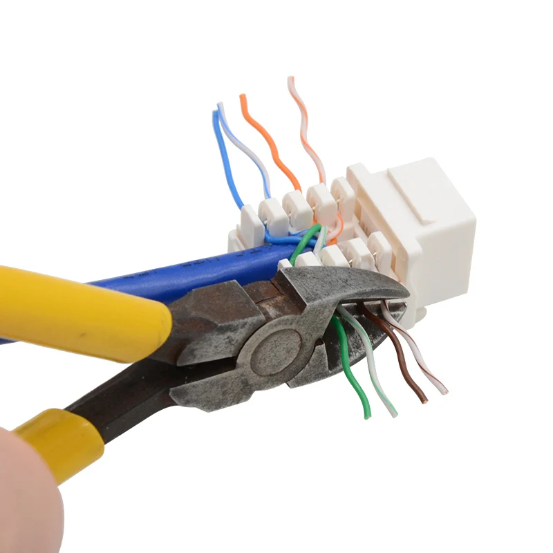 Good selling Cat3 Cat5e Cat6 UTP  RJ45 Keystone Jack  modular jack 90 degree