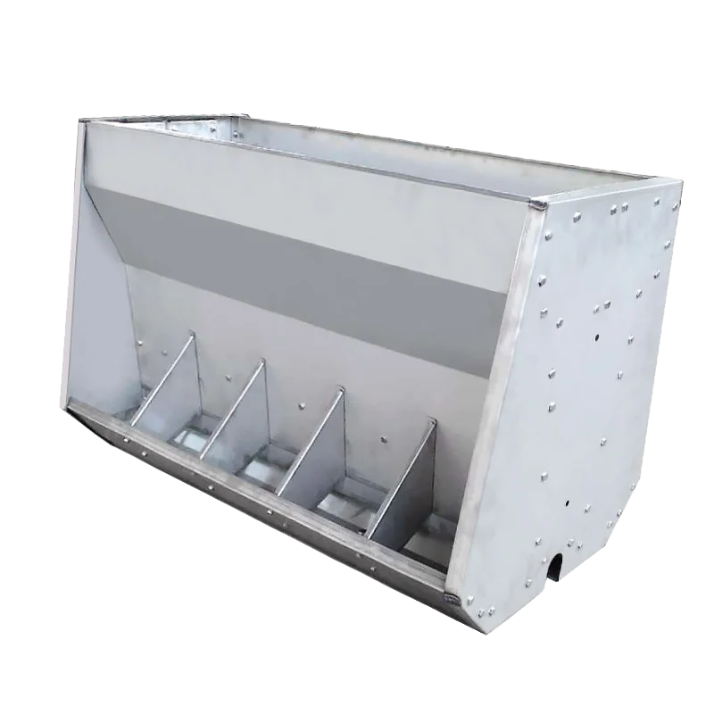 Двусторонняя кормушка для свиней из нержавеющей стали автоматическая свиных пород оборудование клетки