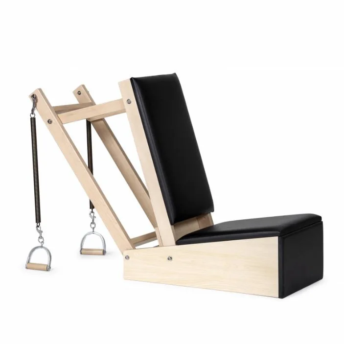 handle spring stable gym equipment Exercise Wooden Pilates arm chair Classic Pilates Baby Chair