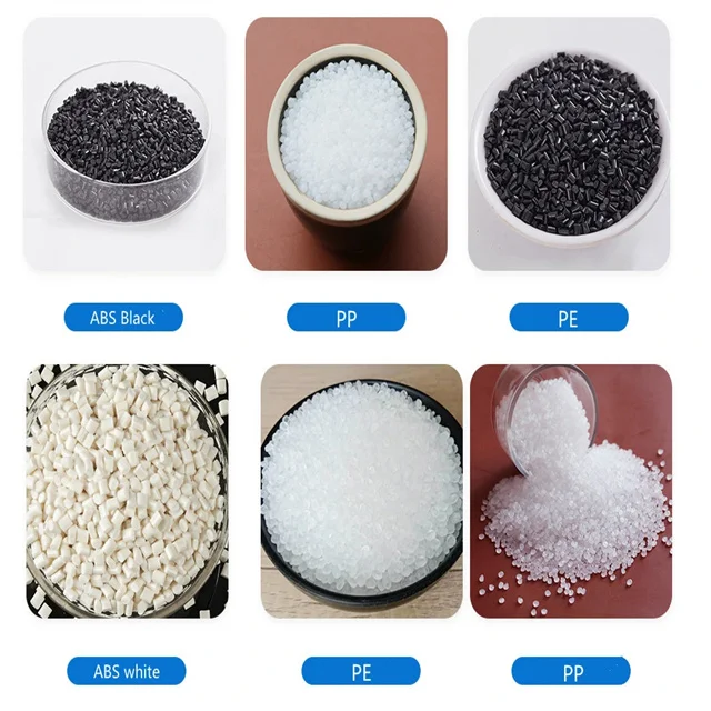 Factory Price Milky White Pp Granules High Gloss Pp Homo Pellets Small Abs Plastic Particles Modified Plastic Pellets Granules