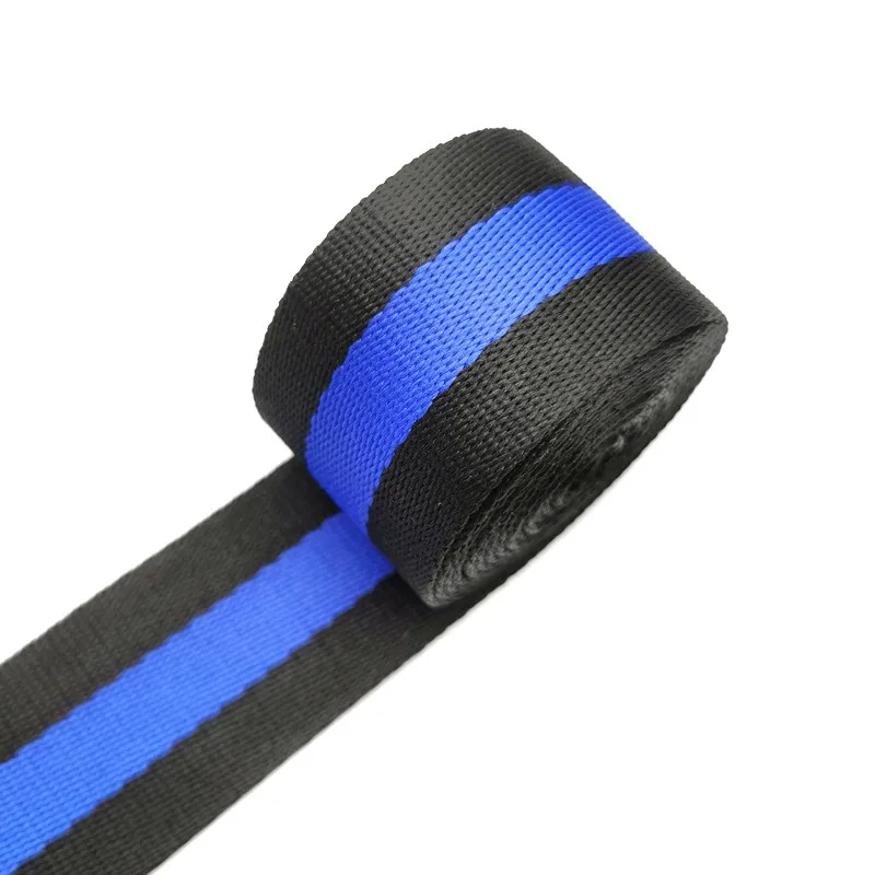 Manufacturer Direct Sale Custom Arbitrary Logo Recycled Tapes Durable RPET Polyester Woven Webbing For Garment Accessories