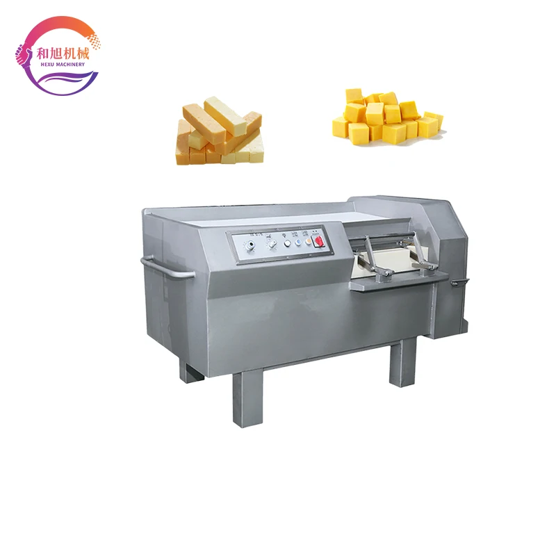 Automatic cheese cutting machine mozzarella cheese block cube cutting machine cheese dicing machine