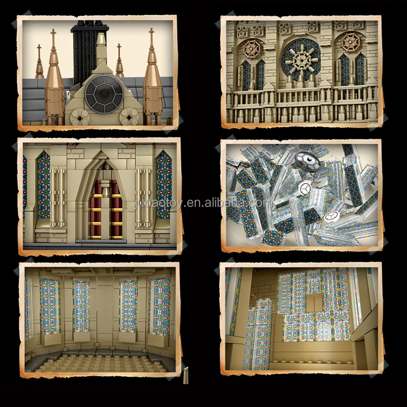 Reobrix 66016 New MOC Idea City Notre Dame De Paris Bricks toys Adults Building Blocks Sets Toys christmas gifts for kids toys