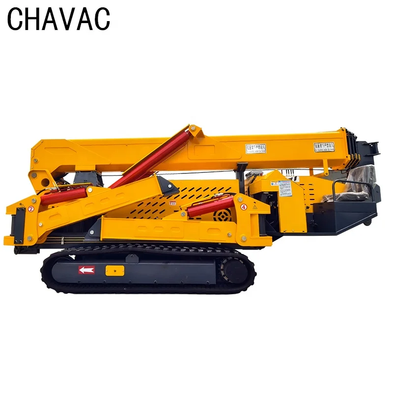 3t 5t 14ton Crawler Small Mini Spider Crane  for Lifting with CE