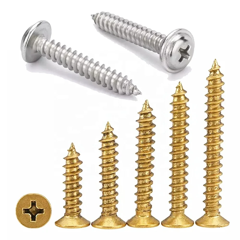 m2 m3 m4 m5 countersunk flat truss head torx stainless steel chipboard self tapping wood screws