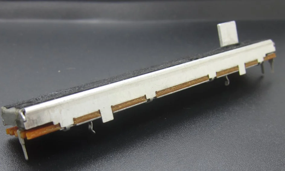 Wholesale amplifier mixer fader 75mm 88mm mono B10K sliding push-pull potentiometer