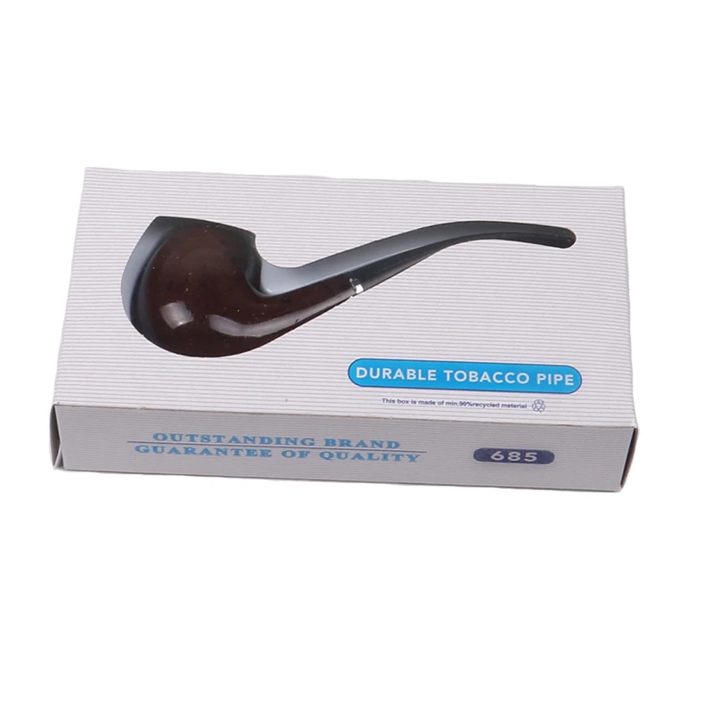 Оптовая продажа с фабрики, дешевая трубка 685, бакелитовая курительная трубка, деревянная Цветная Пластиковая бакелитовая трубка