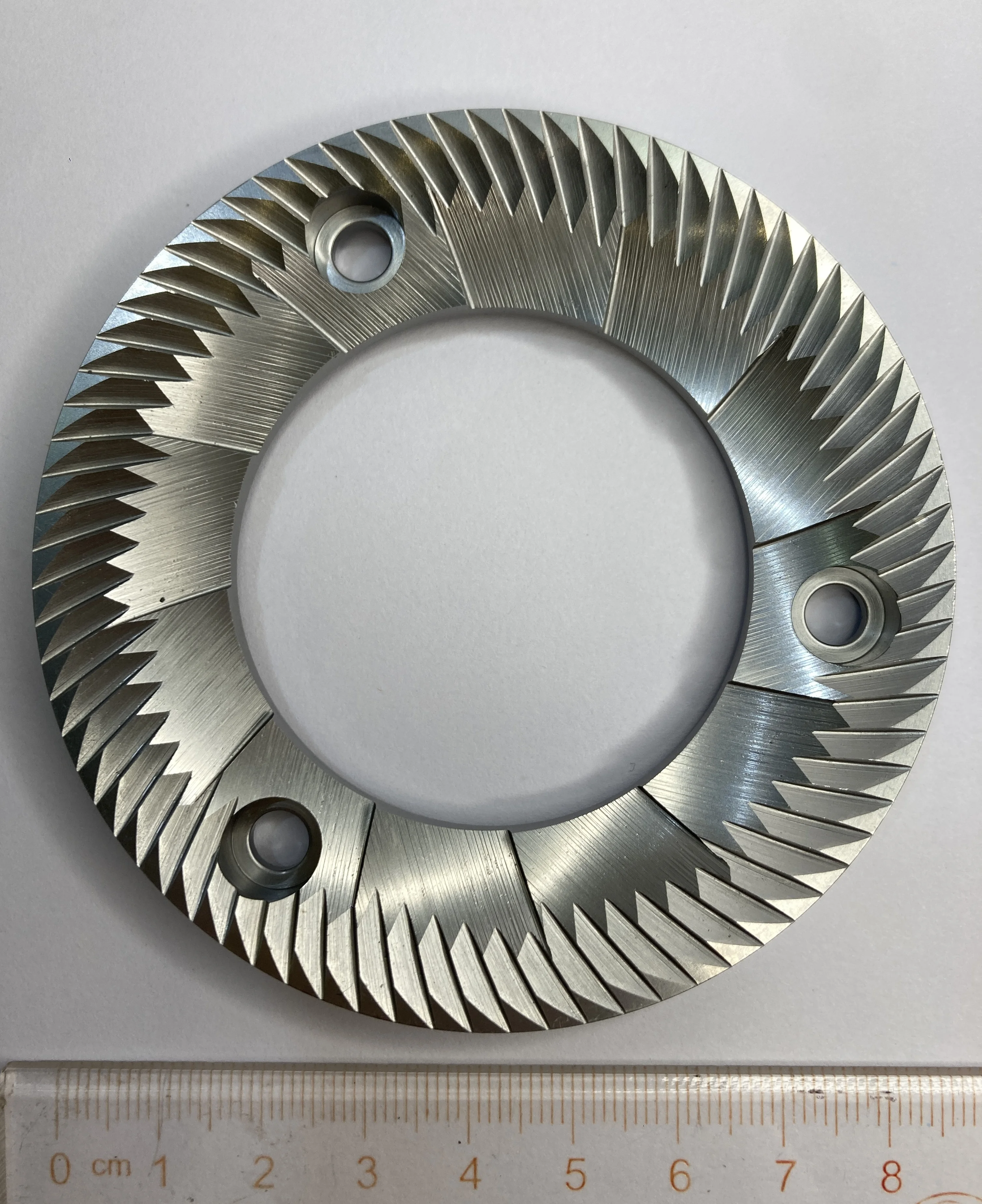 The universal 83mm Mazzer major coffee grinder burr Espresso coffee burr flat wheel stainless steel 420 grinding blade