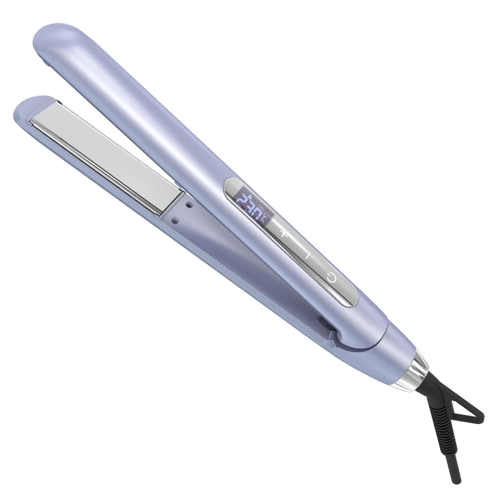 Professional salon hair striaghtener floating ceramic coating flat iron
