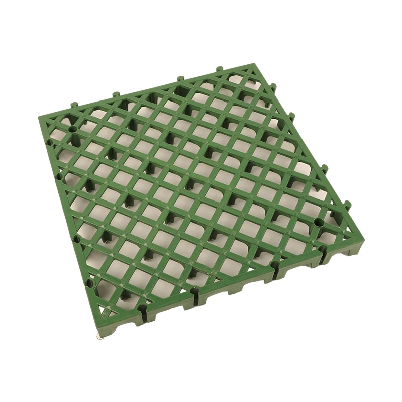 Thickened PP splicing drainage grille floor mat for car beauty plastic flooring