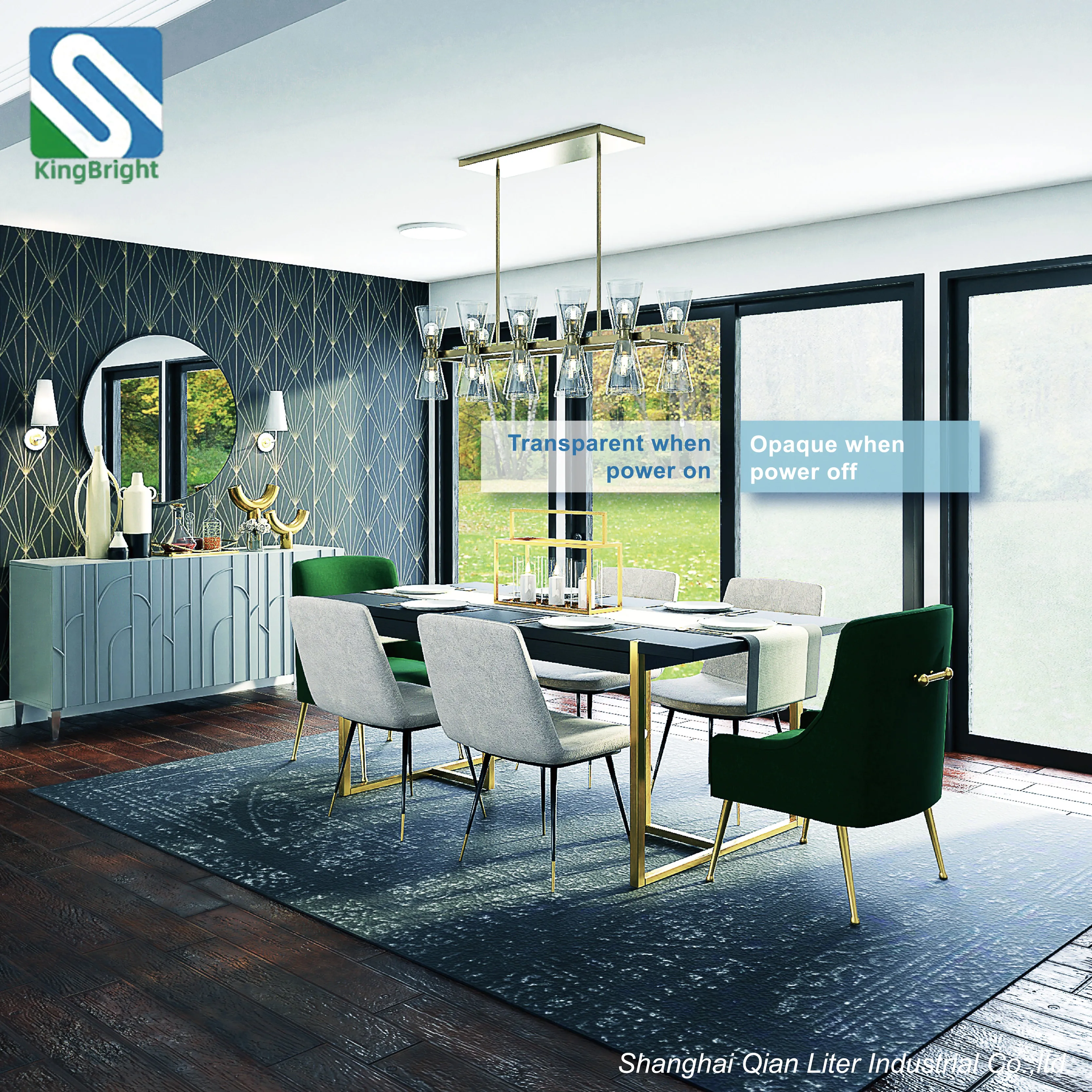 2023 hot buy intelligent glass/smart tint  glass film For windows/smart tint glass For window electric tint glass film