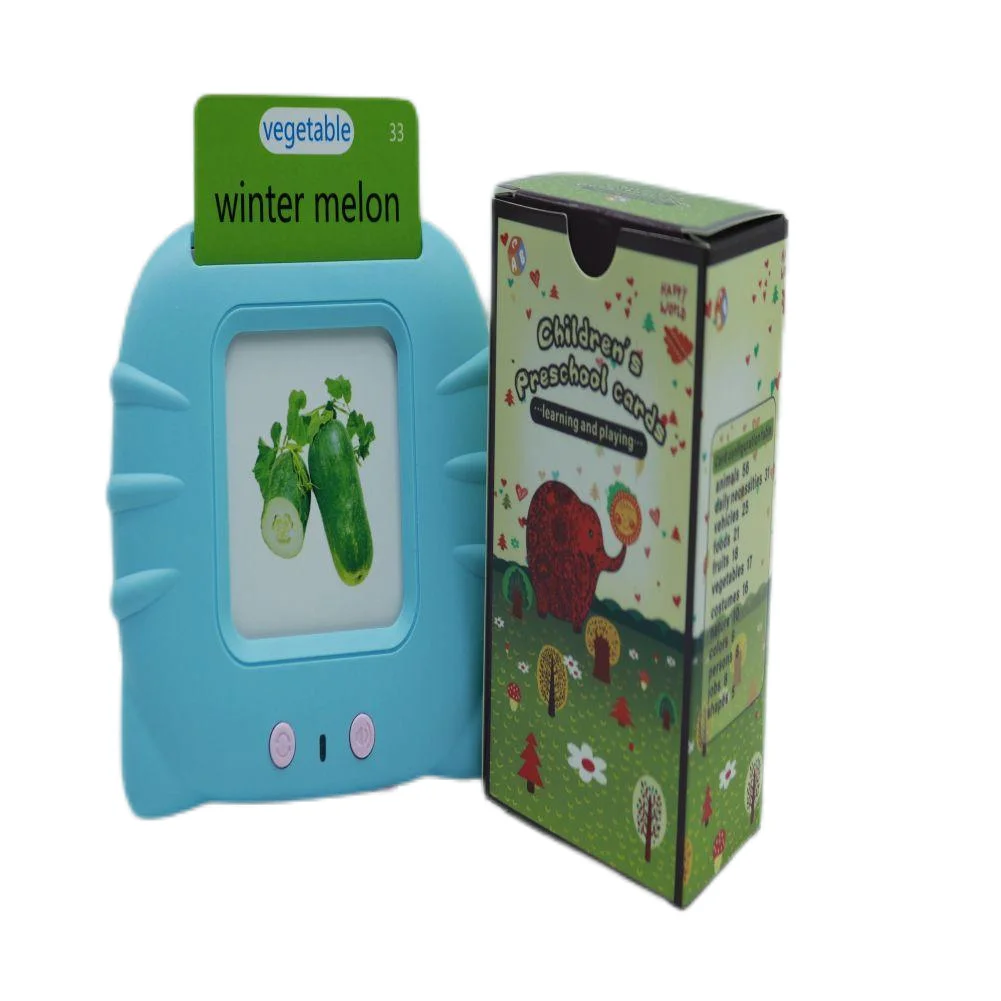 Kids Learning Flashcard Reader English Speech Machine Toy Sight Words Children Educational Talking Flash Card