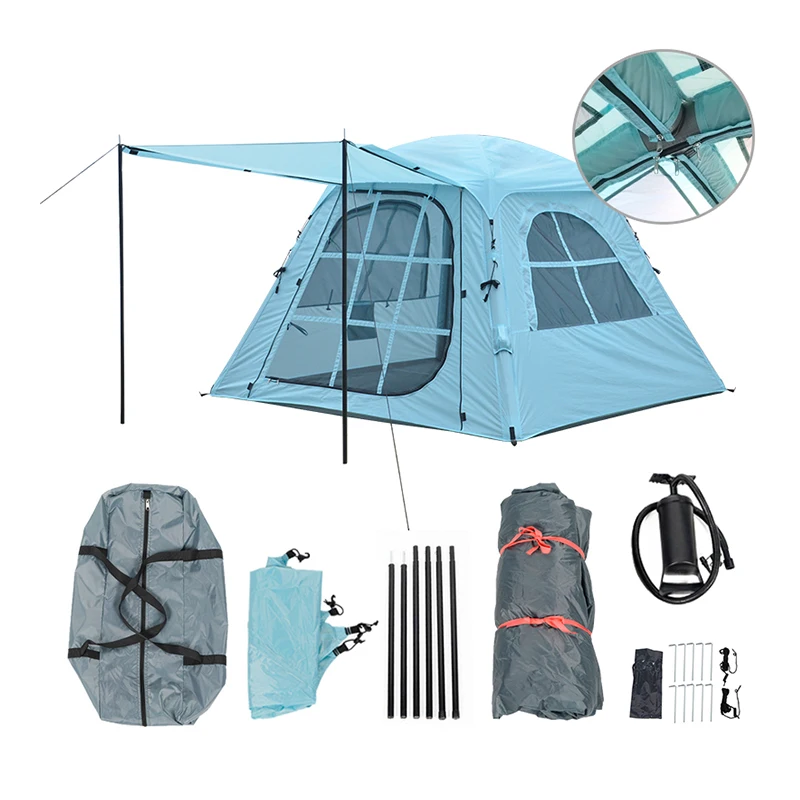 Outdoor tents Custom Air Tent Inflatable TPU Tubes Rapidly Setup Inflatable Tent for outdoor camping adventures