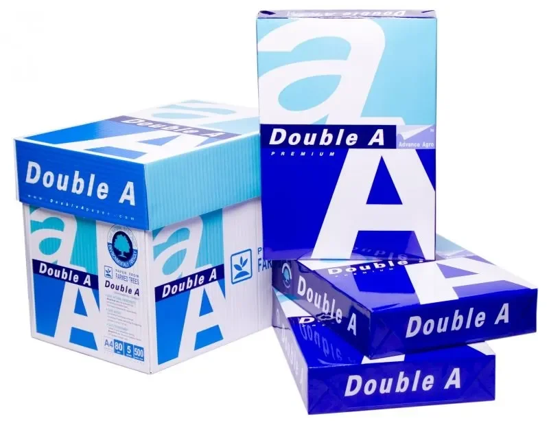 Cheap A4 Paper Double A/Navigator/Paper One/Chamex 80 GSM 500 sheet per ream 5 reams per box white color 100% brightness