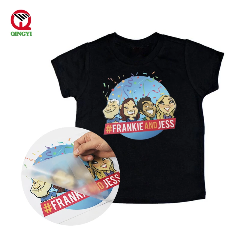 Wholesale Screen Print Custom Logo Soft Plastisol Heat Transfers Sticker Sheets Fashion for Soccer Clothing