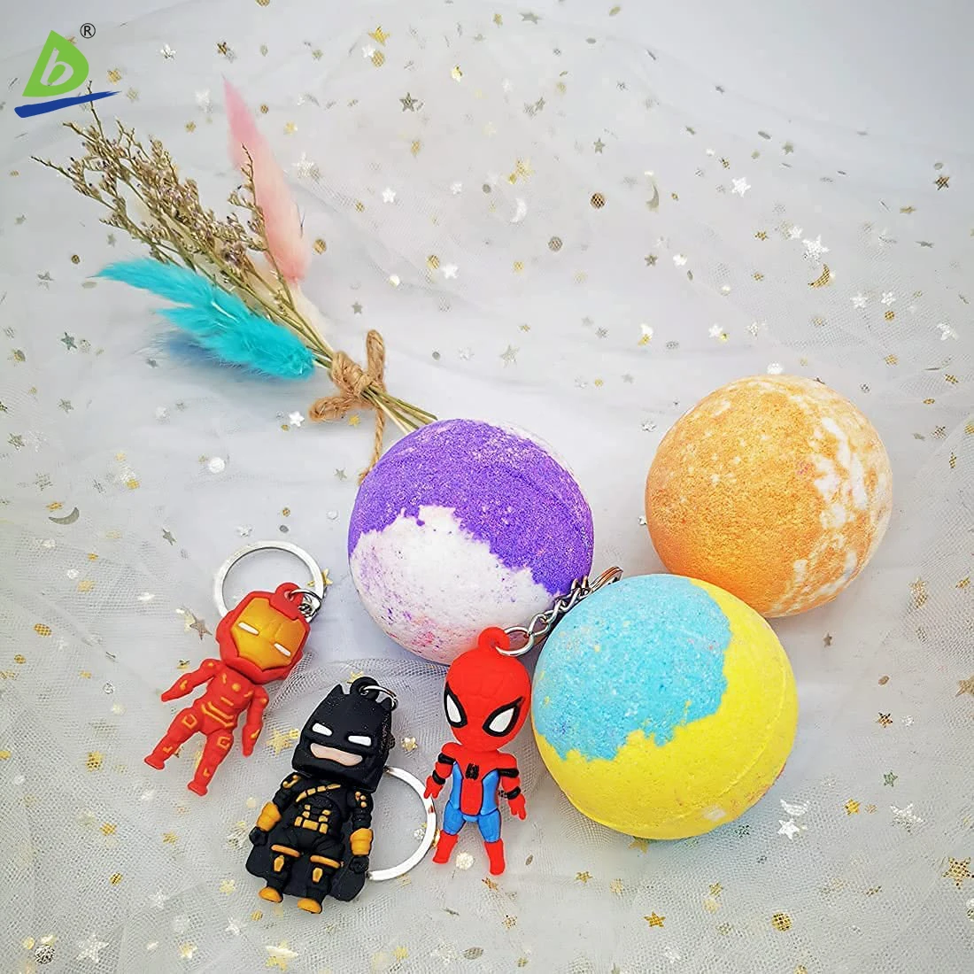 
Organic Bath Bombs Gift Set Handmade Bulk Bath Bombs For Kids, Women, Men, Wonderful bath bomb toys 