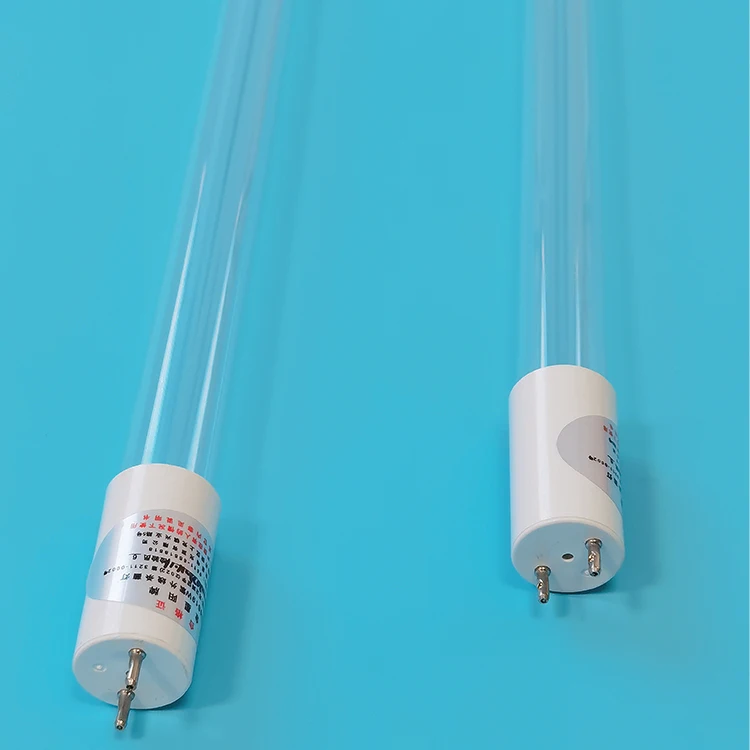 Hot sale supply high performance 220V quartz glass 15W 254nm ultraviolet germicidal UVC lamp