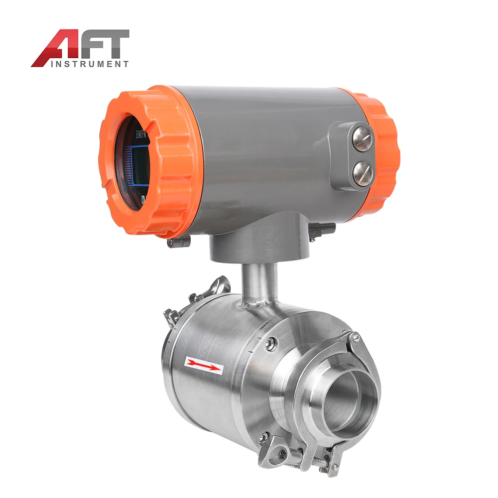  DN50 sanitary all-stainless steel milk tri-clamp electromagnetic