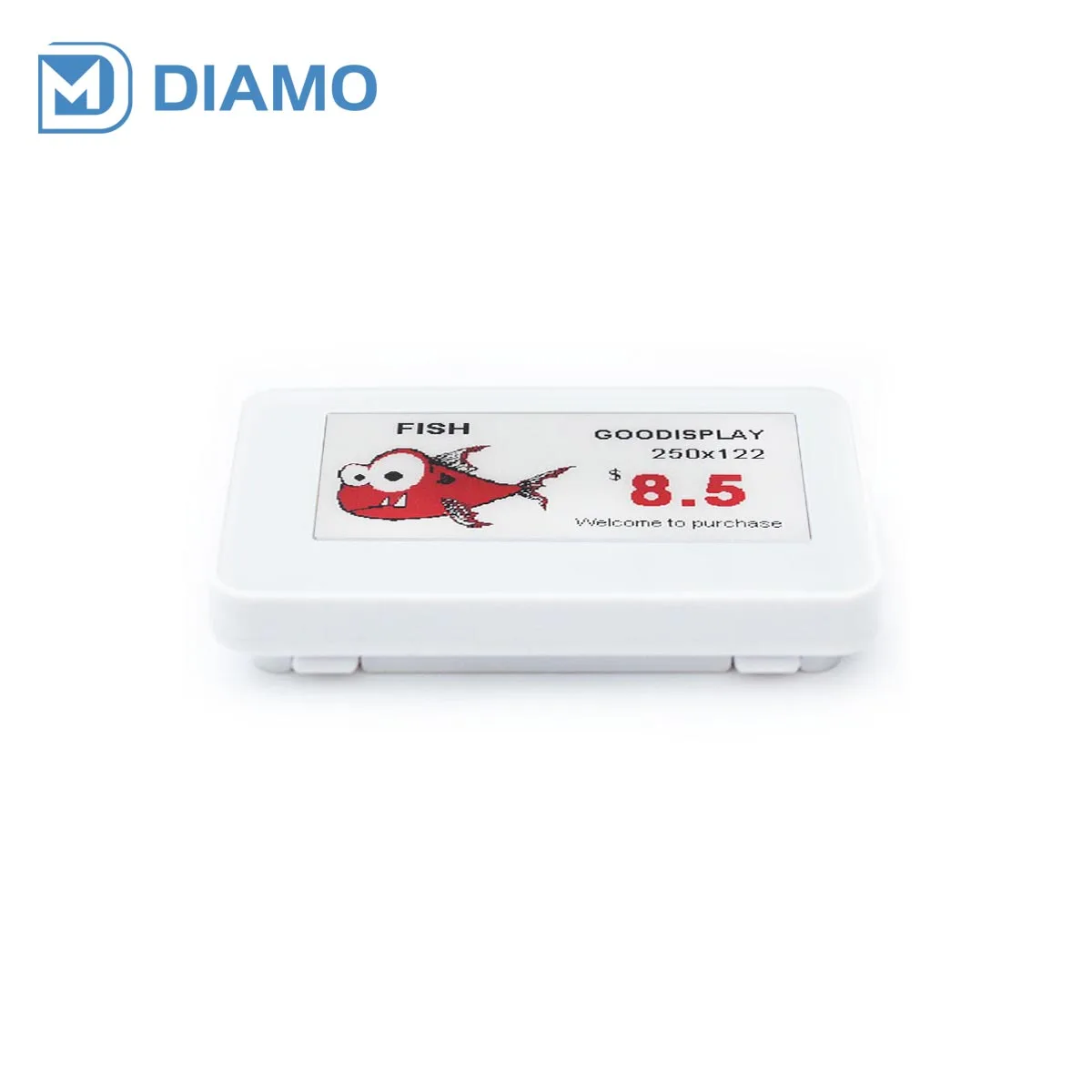 NFC-Powered Wireless Passive 2.13 inch red e ink tablet ESL Tag, No Battery, GDN0213R