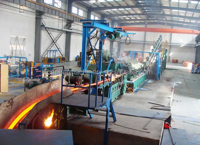 7000-200000T/Y Wire rod / section bar steel billet Continuous Casting and Rolling CCM & CCR Machine production line