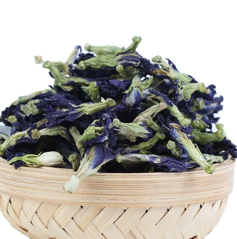 Non-Organic dry Thailand natural pure butterfly pea flowers tea