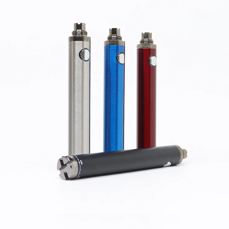 510 Thread 1600mAh Preheating CBD Battery Adjustable Voltage EVOD Twist 2 Batteries For 510 Cartridge
