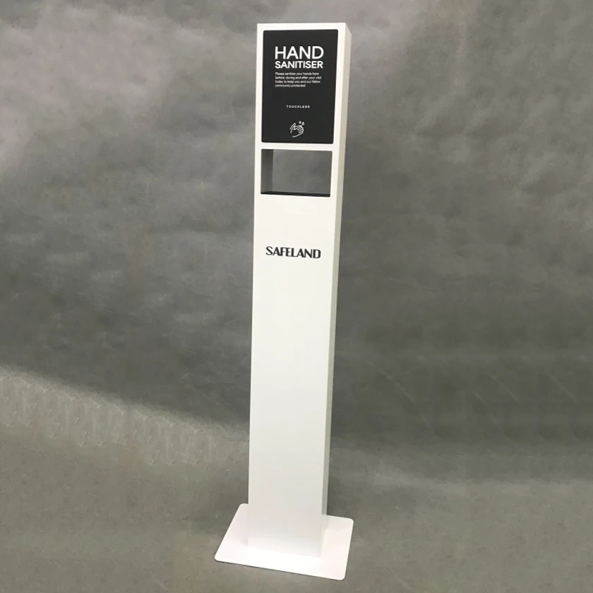 Hot Selling 1.2L Gel Foam Spray Alcohol Lotion Free Standing Touch Free Automatic Soap Hand Sanitizer Dispenser Station