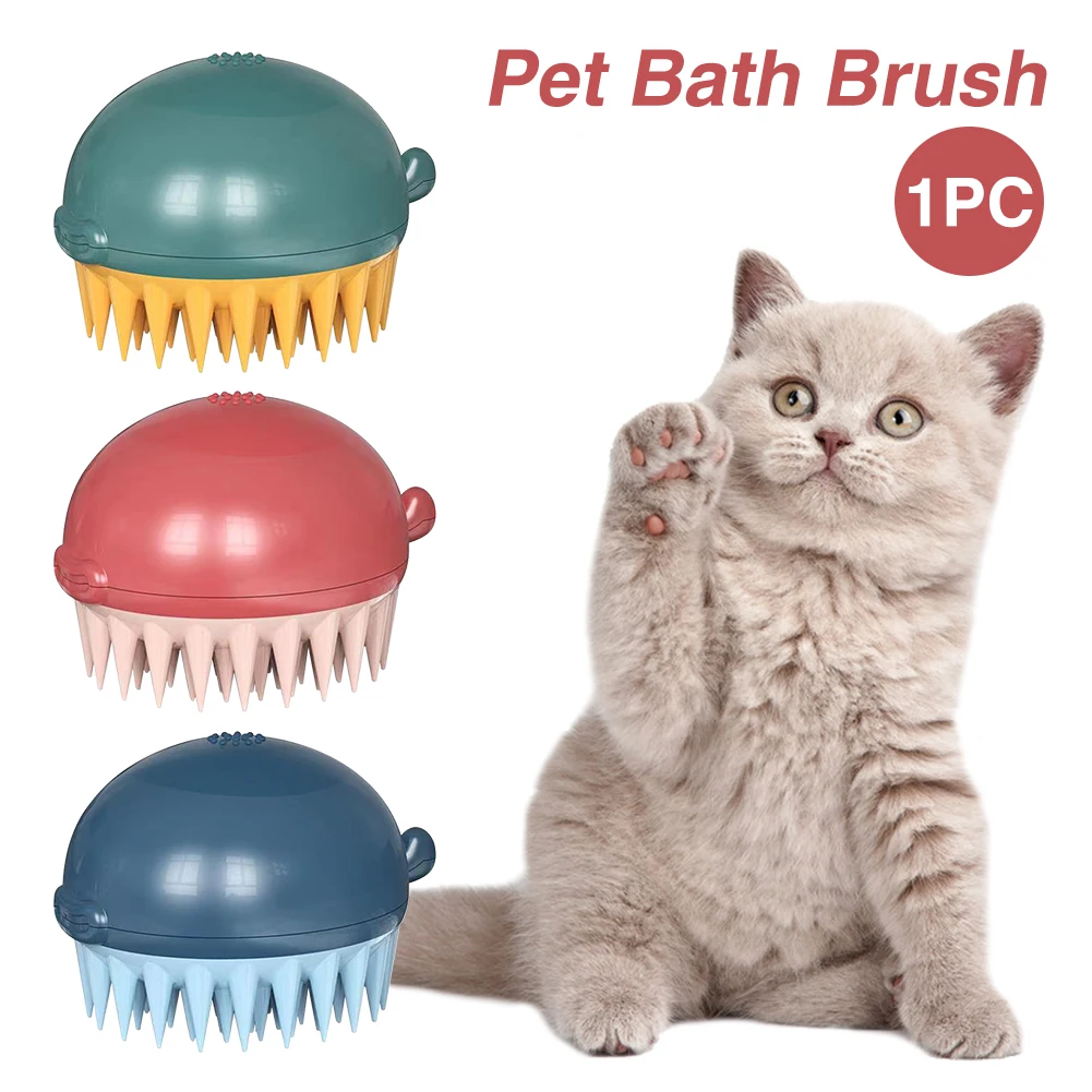 Pet Hair Remover Brush Comb Self Cleaning  Grooming  Shedding Dog Cat Slicker Brush