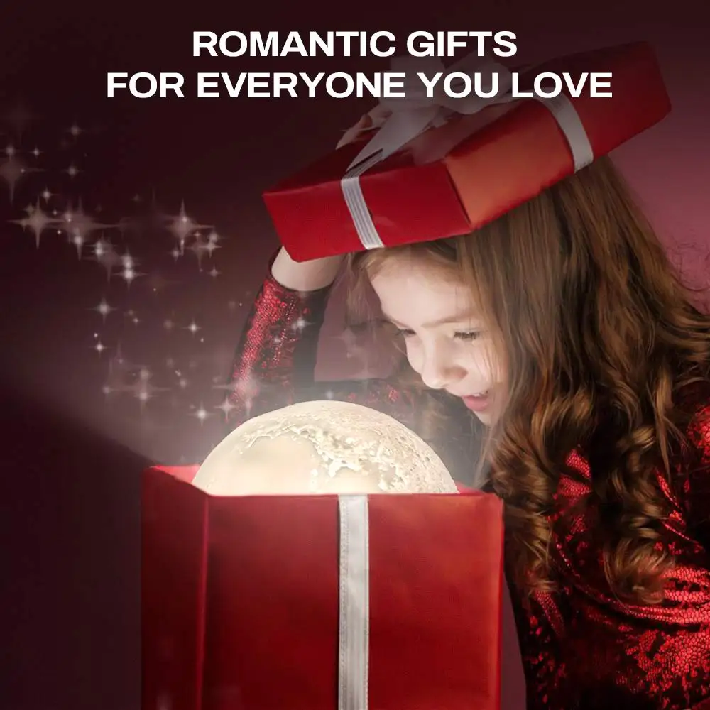 Moon aroma diffuser LED desk lamp cold fog humidifier brightness and fog mode adjustable aroma diffuser portable aroma diffuser