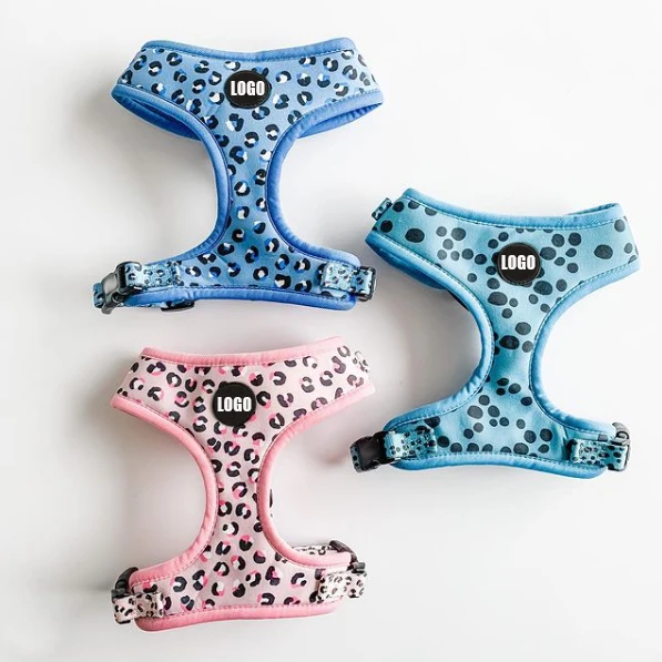 Индивидуальный бренд, набор собачьих шлейк, мягкая собачья шлейка, поводок, ошейник с сумкой для уборки собак