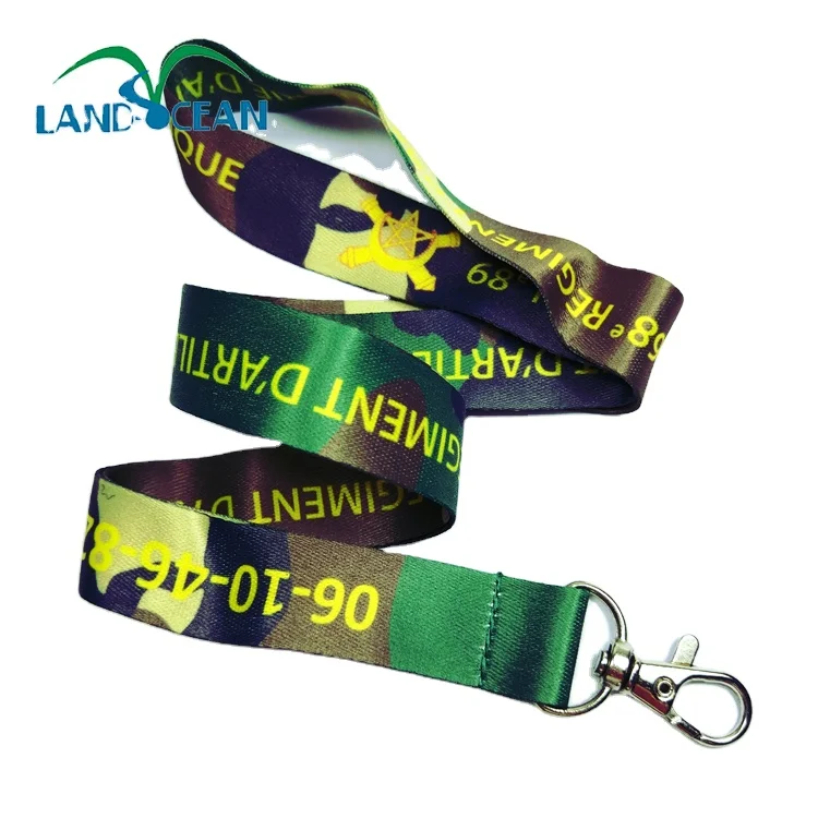 Cheap sublimation conference polyester necklace lanyard