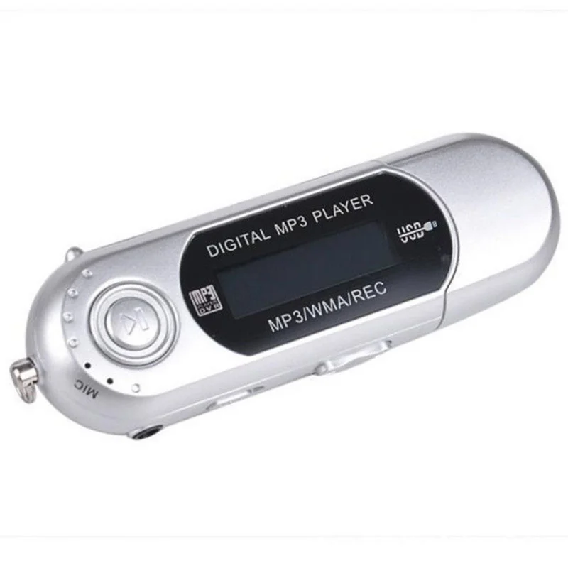 
Mini Portable USB Flash MP3 Player LCD Screen Digital mp3 Music Player 